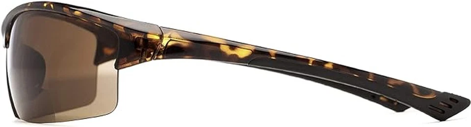 Gafas de seguridad bifocales Calabria Sport Wrap 202BF tortuga-ámbar-marrón PIK POWER Foto 3 de 4