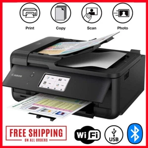 Nouveau Canon SCAN FAX Ministère de l ' intérieur InkJet Imprimante sans fil tout-en-un INK INCLUDED