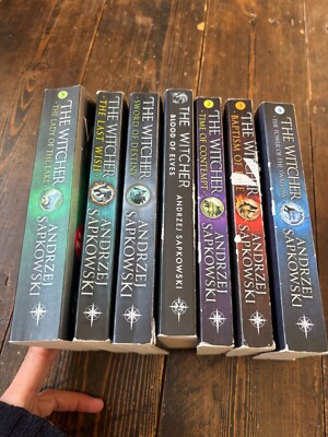 Witcher Series by Andrzej Sapkowski (2020, 7 Books Set) - NO seasons of storm
