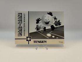 Pac-Man (Tengen) for Nintendo NES - Authentic, Tested (Game & manual only)