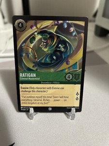 Lorcana Ratigan - 91/204 - Rise of the Floodborn - Near Mint Cold Foil​