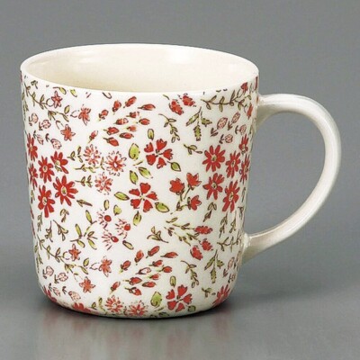 Mino Article Japonais Pottery Tasse Café Thé Tasse Nadeshiko Fleur Bleu