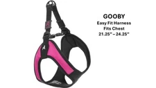 Gooby Easy Fit Dog Puppy Large Harness Pink Small Breed No Pull Step-In Style