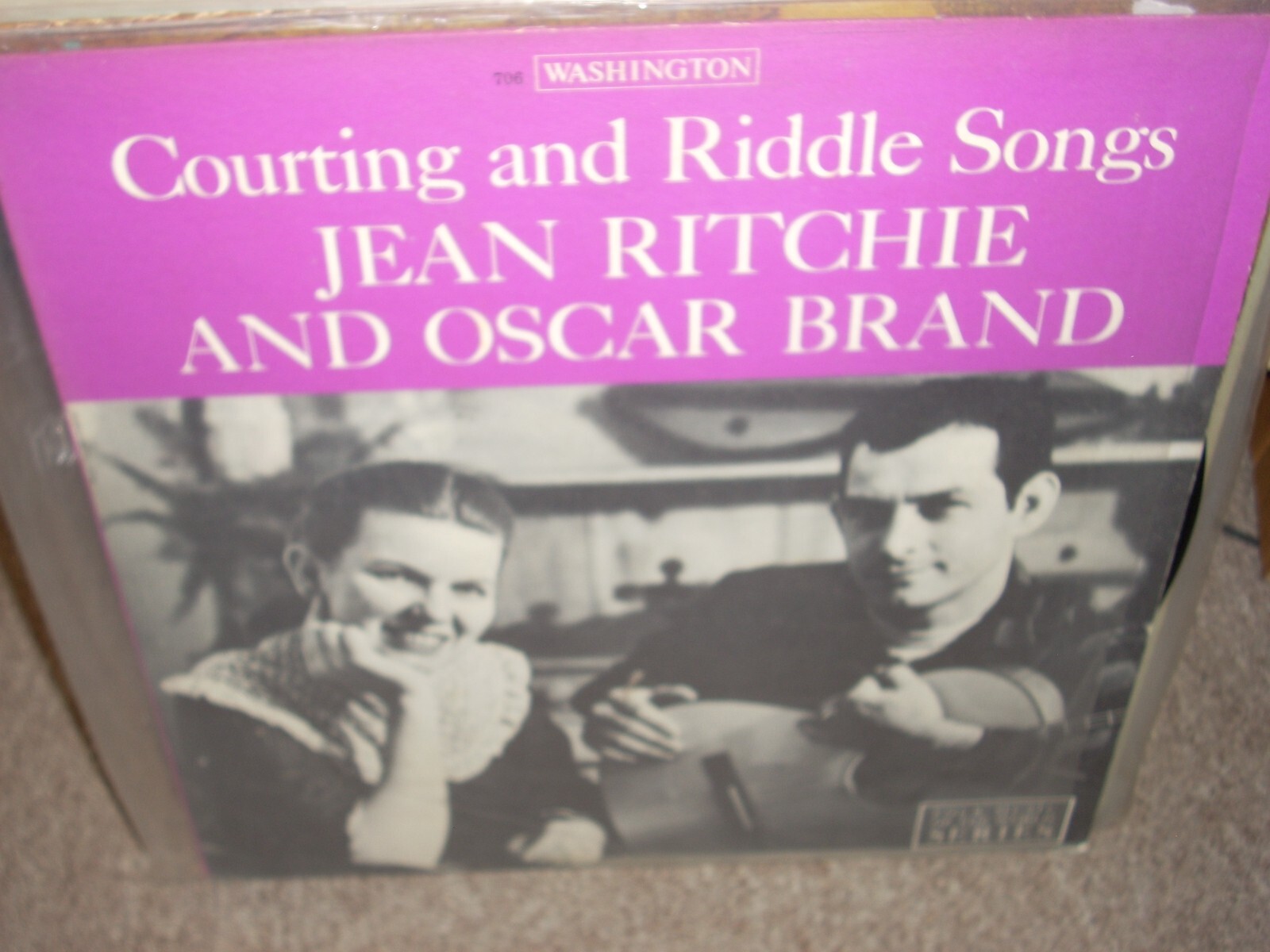JEAN RITCHIE & OSCAR BRAND courting & riddle songs ( folk ) | eBay