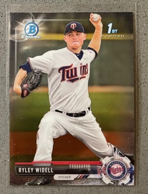 2017 Bowman Draft 1st Chrome Baseball MLB #BDC-64 Ryley Widell RC Rookie Twins