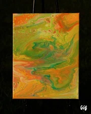 acrylic on canvas original art