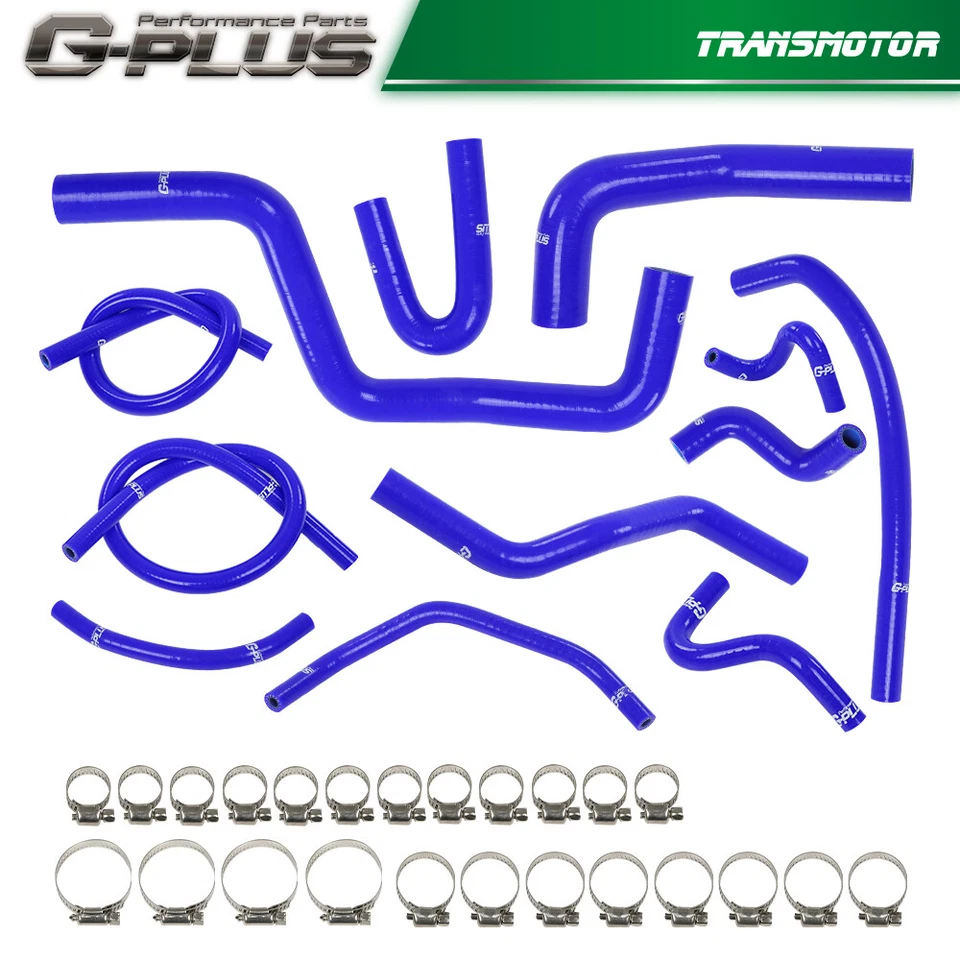 Kit de manguera de radiador de silicona azul apto para 94-01 Honda Acura Integra RS LS GS B18B1 Foto 2 de 4