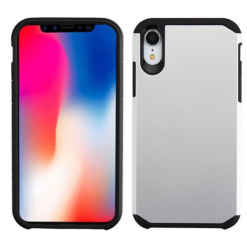 Für Apple iPhone XR Hülle TUFF Hybrid Panzer Gummi Stoßfest TPU Hart Slim Cover - Bild 16 von 60