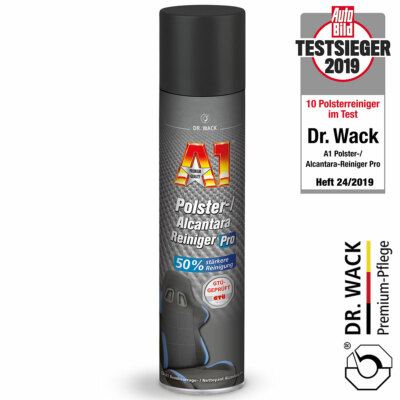 Dr. Wack A1 Polster-/Alcantara Reiniger Pro Polsterreiniger Stoffreinigung 400ml