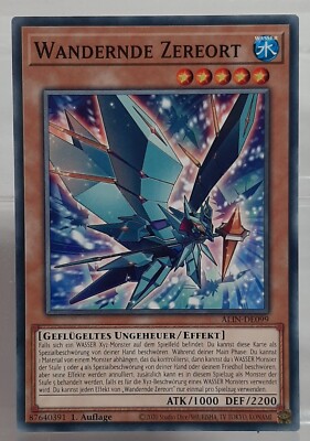 YUGIOH Playset 3x Wandernde Zereort - ALIN-DE099 - Alliance Insight - DE/NM