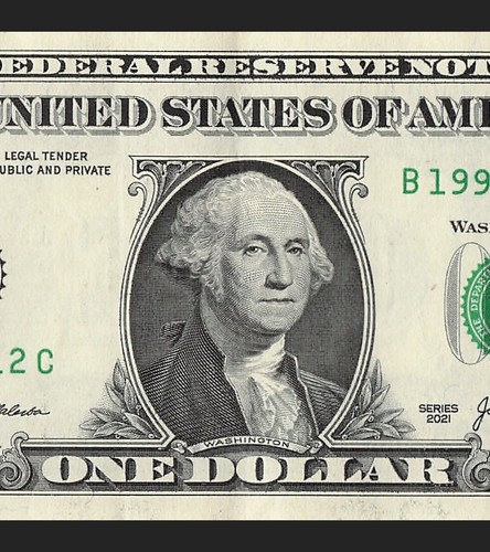 DEC 16 1999 Birthday Date Note Fancy Serial Number One Dollar Bill 12 16 1999 - Picture 5 of 11