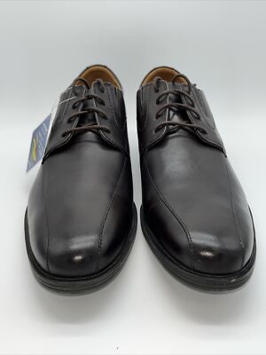 56674 NWOB - Clarks Whiddon Pace Oxford Dress Shoes Dark  display picture 3