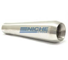 13 Big Mouth Reverse Cone Stainless Steel Muffler Megaphone 2.5 13 Big Mouth Reverse Cone Stainless Steel Muffler Megaphone 2.5