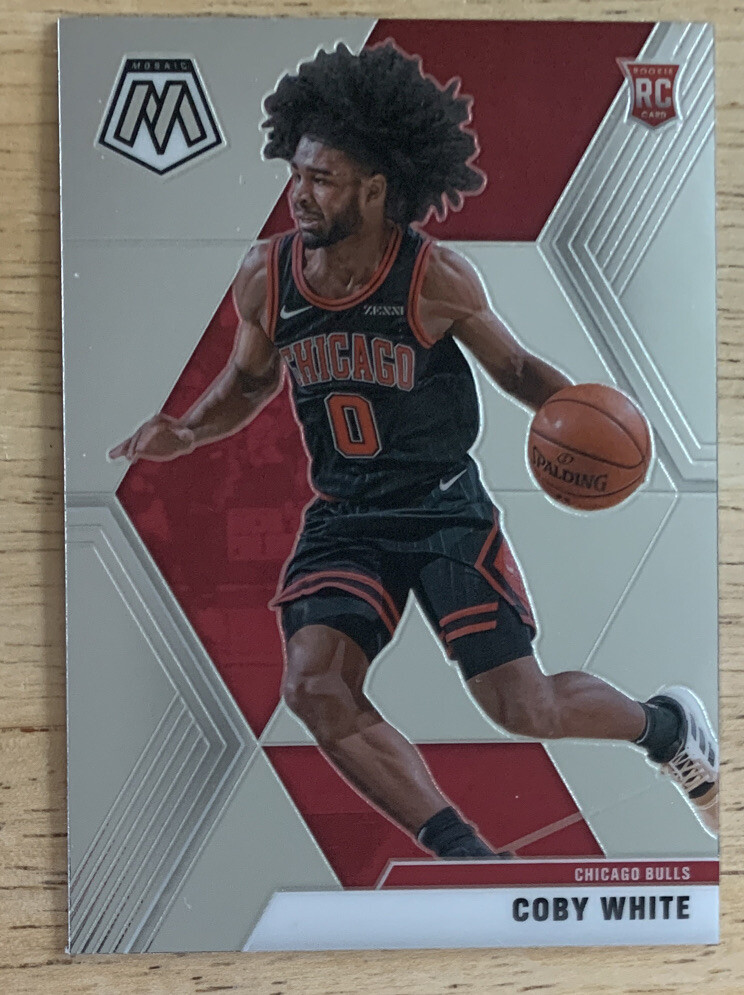 Panini Mosaic 2019-20 Rookie Coby White #211 RC