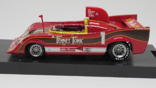 Alfa Romeo 33 SC12 Arturo Merzario #1 Coppa Florio, 1º 1/43 Brumm R283