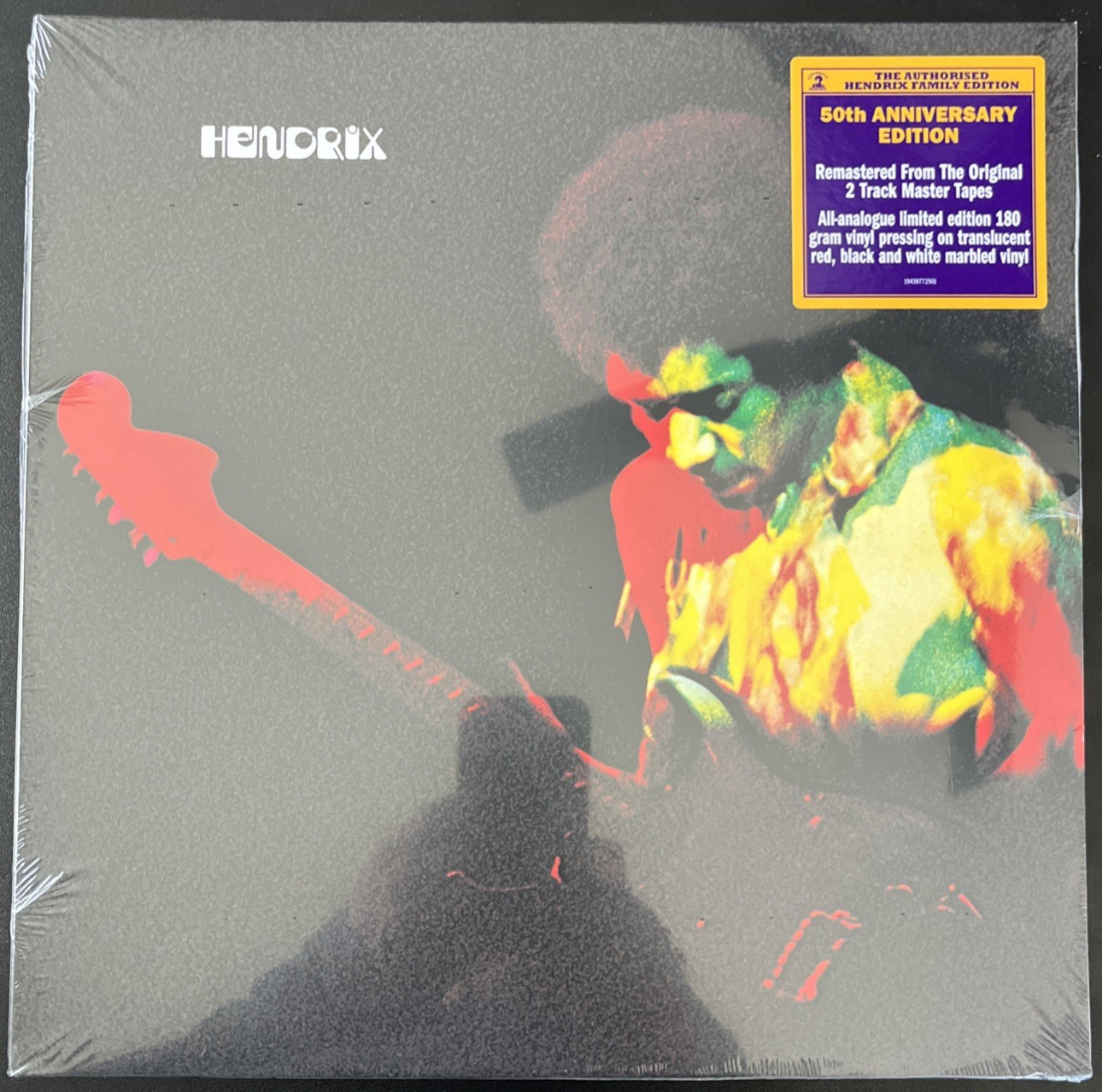 JIMI HENDRIX BAND OF GYPSYS RED BLACK & WHITE MARBLED VINYL LP LTD ЗАПЕЧАТАННЫЙ МЯТНЫЙ