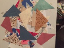 Cotton Half Square Quilting Triangles- 100