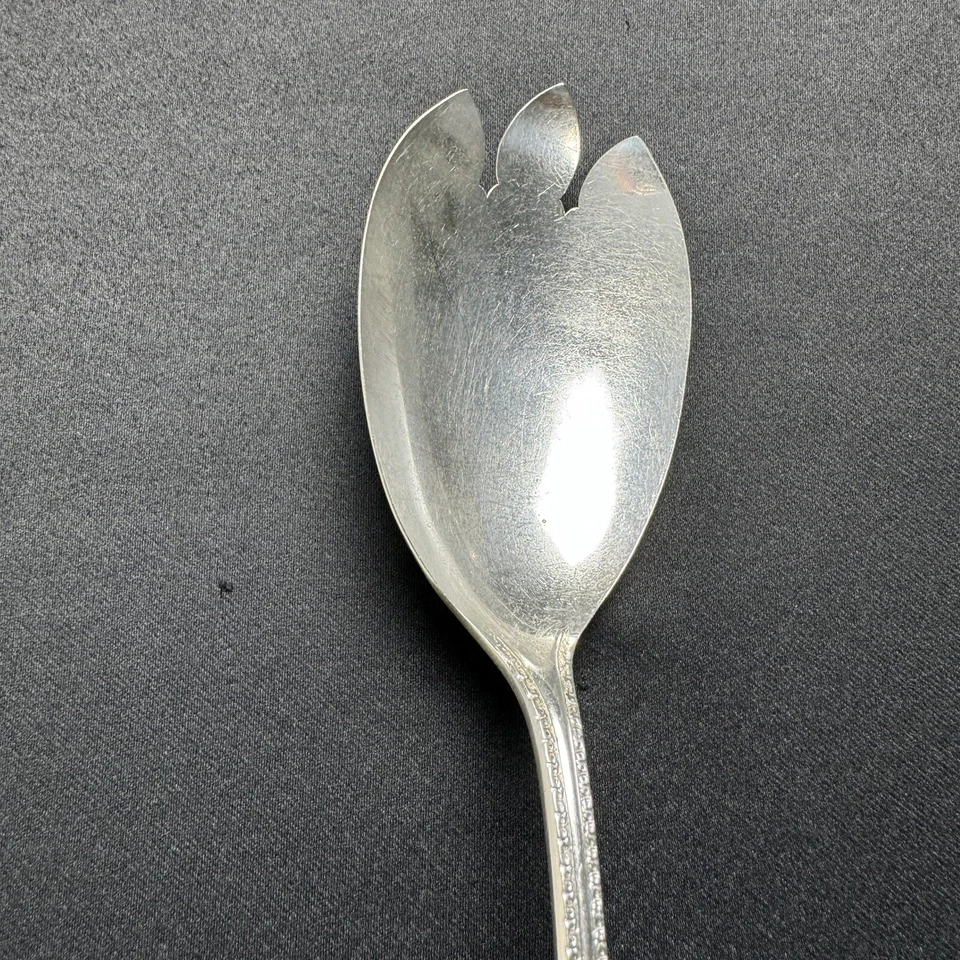 Tenedor para servir ensalada/bayas sólido Oneida WM A Rogers Berkeley plato plateado Foto 3 de 4