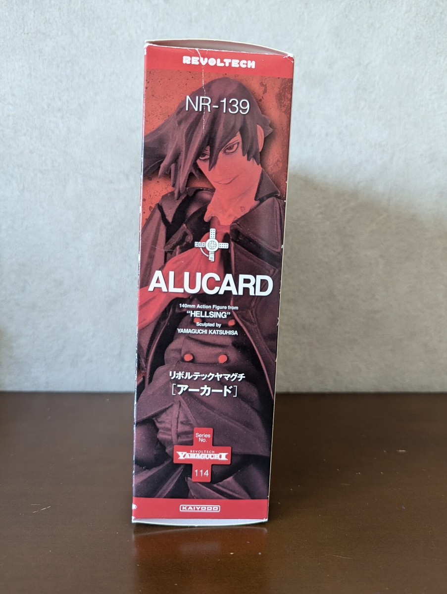 Kaiyodo Revoltech Yamaguchi No.114 HELLSING Alucard Figure Kaiyodo Revoltech Yamaguchi No.114 HELLSING Alucard Figure