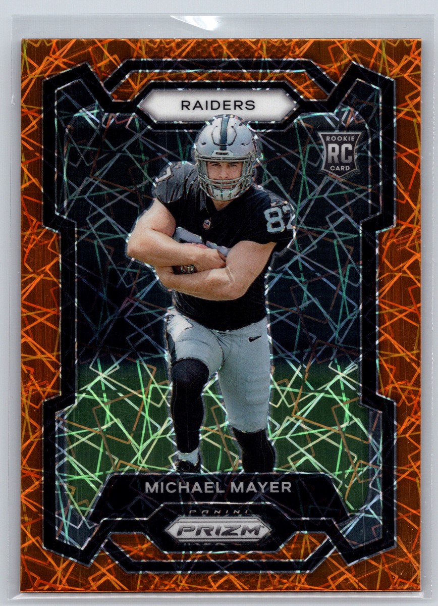 2023 Panini Prizm MICHAEL MAYER RC Orange Lazer Prizm #361