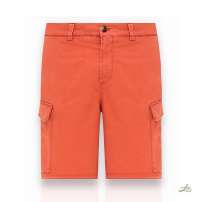 Brunello Cucinelli Cargo Shorts Mehrfarbig Baumwollmischung Gr. 50 - Made in Italy