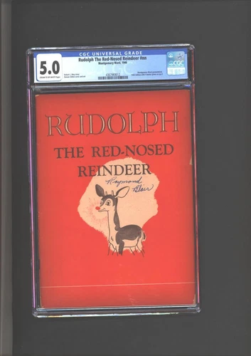 Rudolph The Red-Nosed Reindeer #nn   CGC 5.0  Montgomery Ward Promo 1946