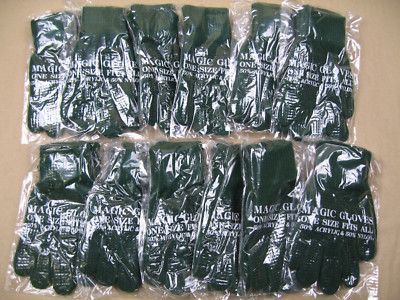 Magic Gloves Handschuhe Reithandschuhe GRÜN 12 Paar