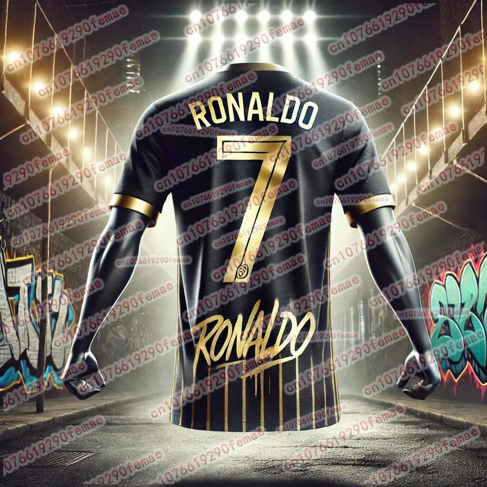 Cristiano Ronaldo 3D Print Breathable Training TShirt Summer Fan