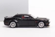 FW 1:64 Black Demon SRT Challenger Muscle Sports Diecast Metal Car New Gift