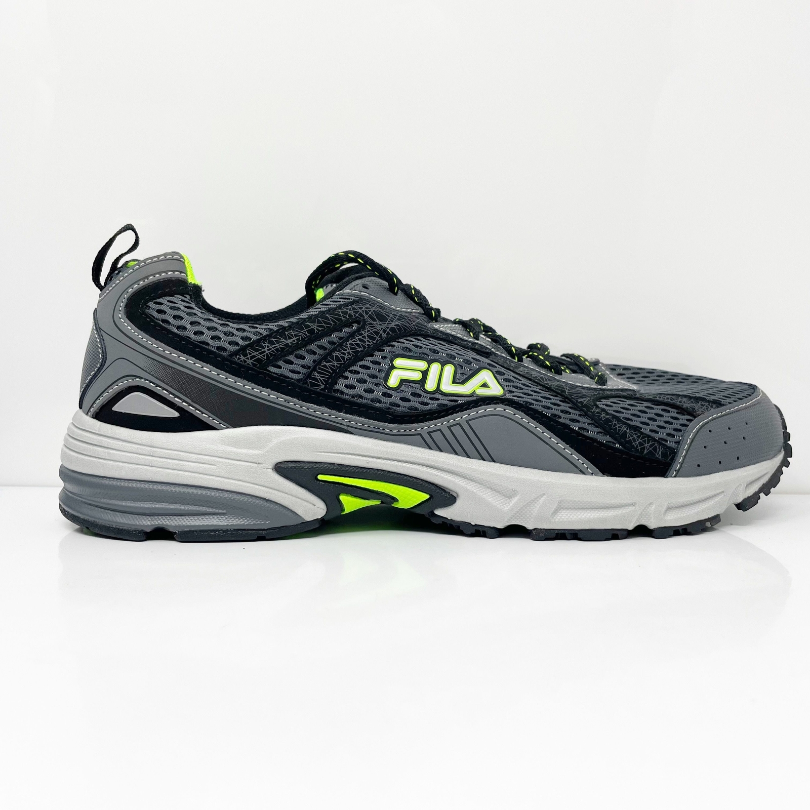 Fila Mens Windshift 15 1HRW8055056 Gray Casual Shoes… Gem