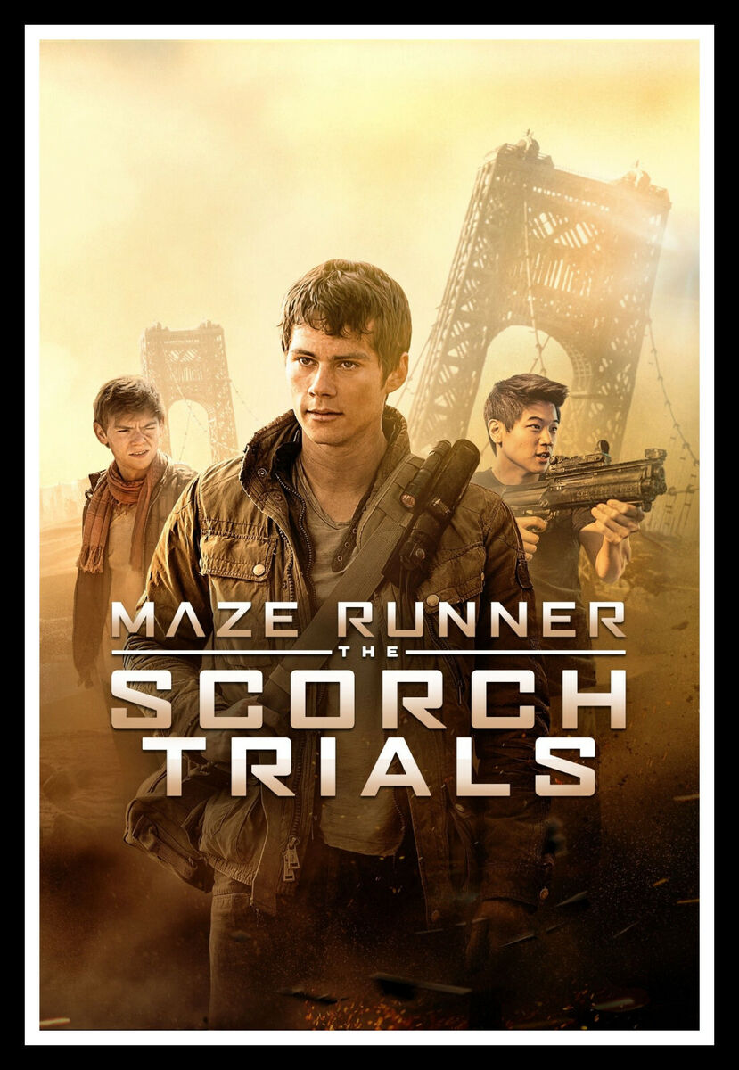 Maze Runner - The Scorch Trials Movie Poster Print & Unframed Canvas Prints