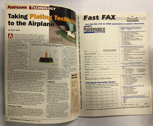 Four 1998 Issues Of Aircraft Maintenance Technology Magazine - Picture 4 of 12