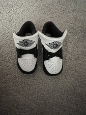 Nike 370305-102 Air Jordan 1 Jumpman Baby Crib Shoes Booties Infant Size 3C