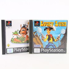 ebay® Auktion 186310030579 | Sony Playstation 1 PS1 PAL OVP Hugo Frog Fighter + Lucky Luke Thumbnail of ebay® auction 186310030579 | Sony Playstation 1 PS1 PAL OVP Hugo Frog Fighter + Lucky Luke