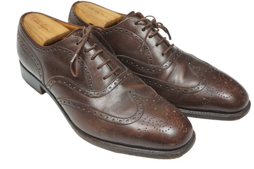 JM Weston Brown Suede Derby Men Dress Shoes Size 12 D | eBay display picture 2