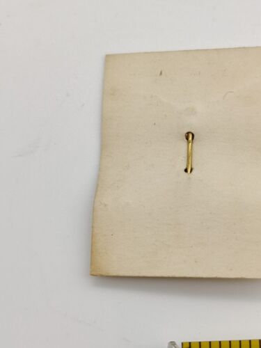 Rare VTG WW2 NY FIGHTING 69TH PIN Infantry New York Army 10k Gold Filled + Paper - Picture 4 of 5