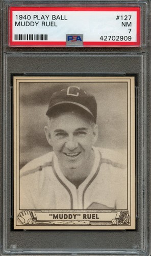 1940 Muddy Ruel #127