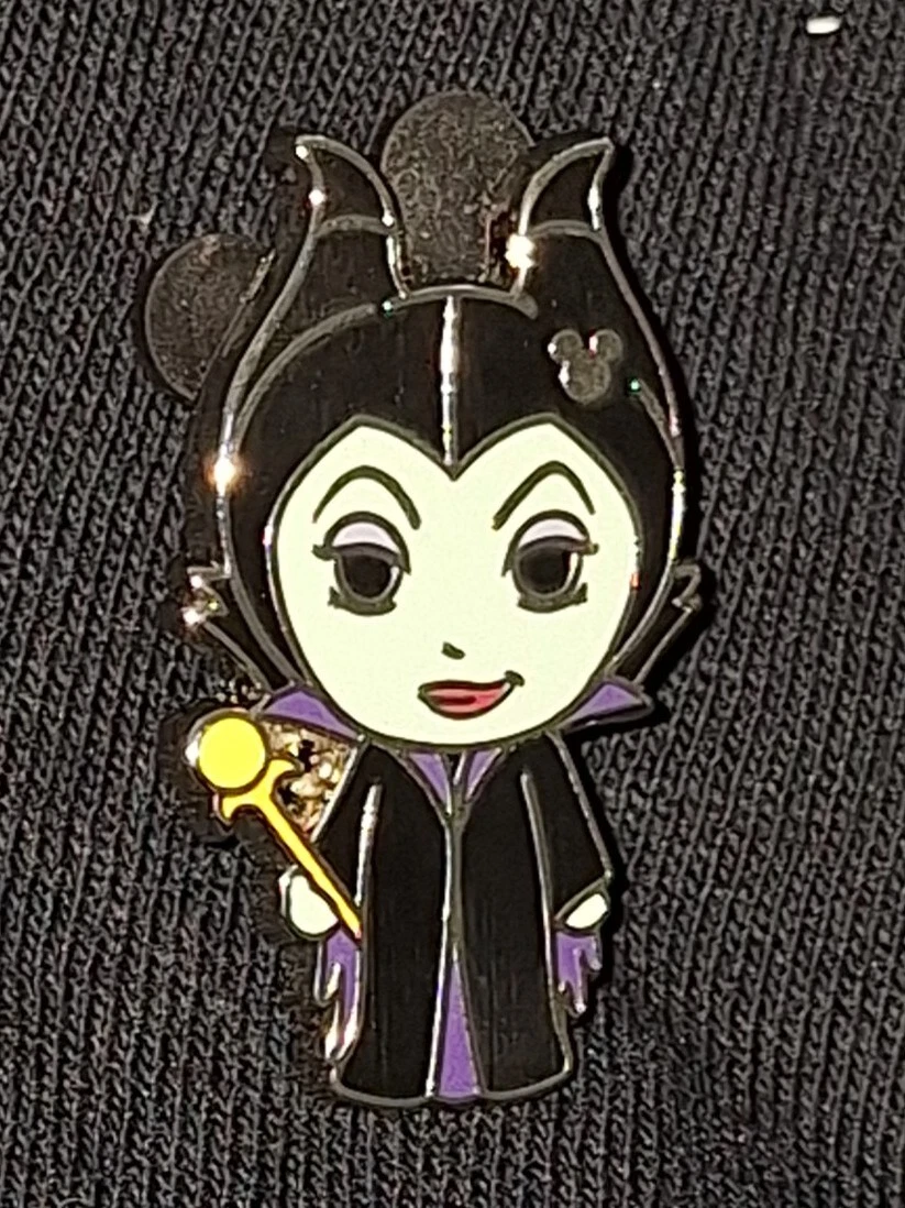 Disney WDW Hidden Mickey Maleficent Villain Sleeping Beauty Pin Trading 2024