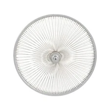 24" OG Lowrider Classic Steel FRONT Wheel 144 Spoke 14g Chrome