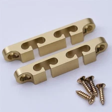 2×4 String Aircraft Aluminum Bass String Retainer String Guide Tree Fit Hipshot