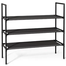Shoe Rack - X-LARGE Shoe Organizer, 3-Tier Shoe Storage Rack, Sturdy Shoe Rack f