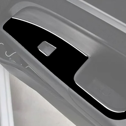For Hyundai Elantra 2016-2018 New ABS Gloss Black Window control Stickers trim - Picture 11 of 14