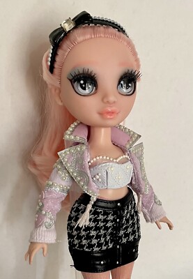 OOAK Custom Bella Parker Doll Rainbow High Repaint, Restyle, And Eye Swap