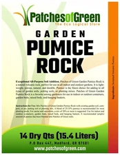 PATCHES OF GREEN GARDEN PUMICE ROCK FOR BONSAI & SUCCULENT-3 Gal (12 Dry Qt)