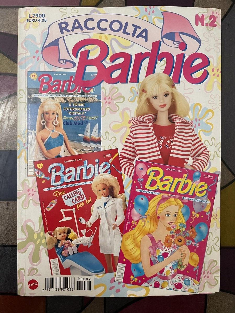 Rivista Raccolta Barbie Mattel Anno 2001 Fondo Di Magazzino