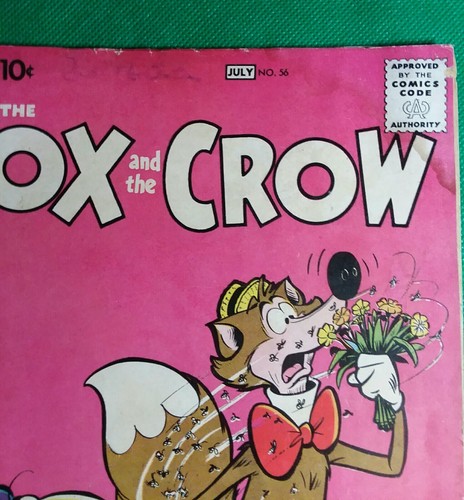 The Fox And The Crow #56 DC National Comics June-July 1959 - Picture 5 of 5