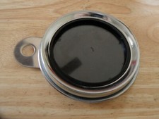 03-5058 STAINLESS STEEL BODY LICENCE TAX DISC HOLDER FOR MOTORCYCLE BIKE KIT CAR