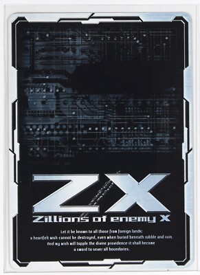 Z/X Zillions of Enemy X Card TCG E04-P04 PR Nippon Ichi Software