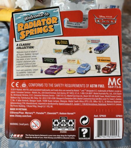 Disney Pixar Cars 2020 Bienvenido a Radiator Springs SOPLANDO BURBUJAS MATERIAL NUEVO - Imagen 7 de 7