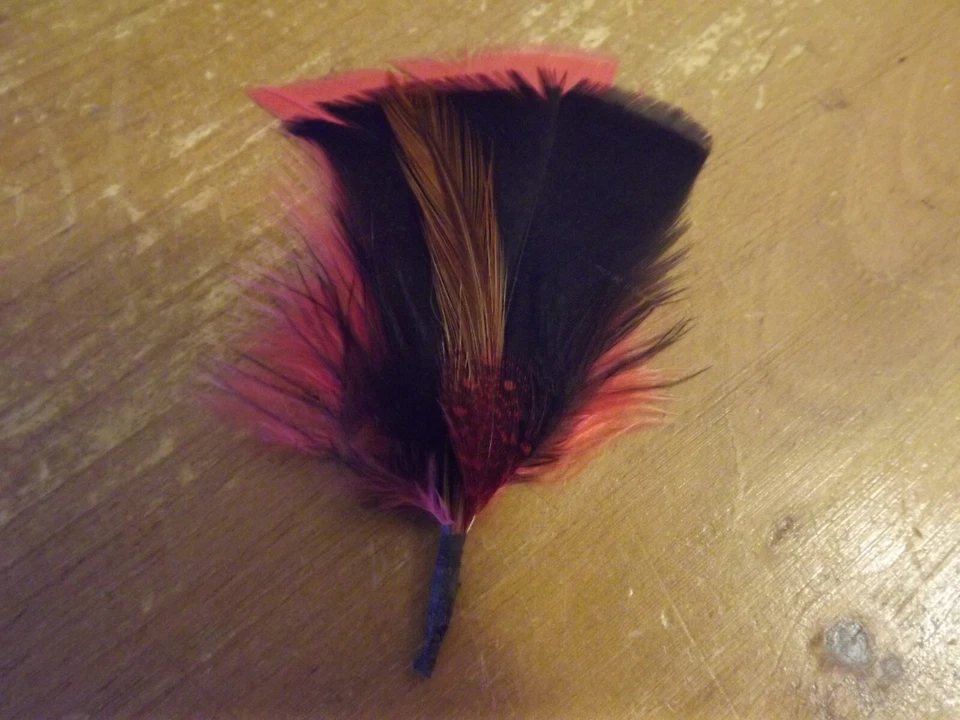 NEW fedora hat FEATHERS 7 to choose from 2.5" to 4.5" NWOT - Image 3 of 4